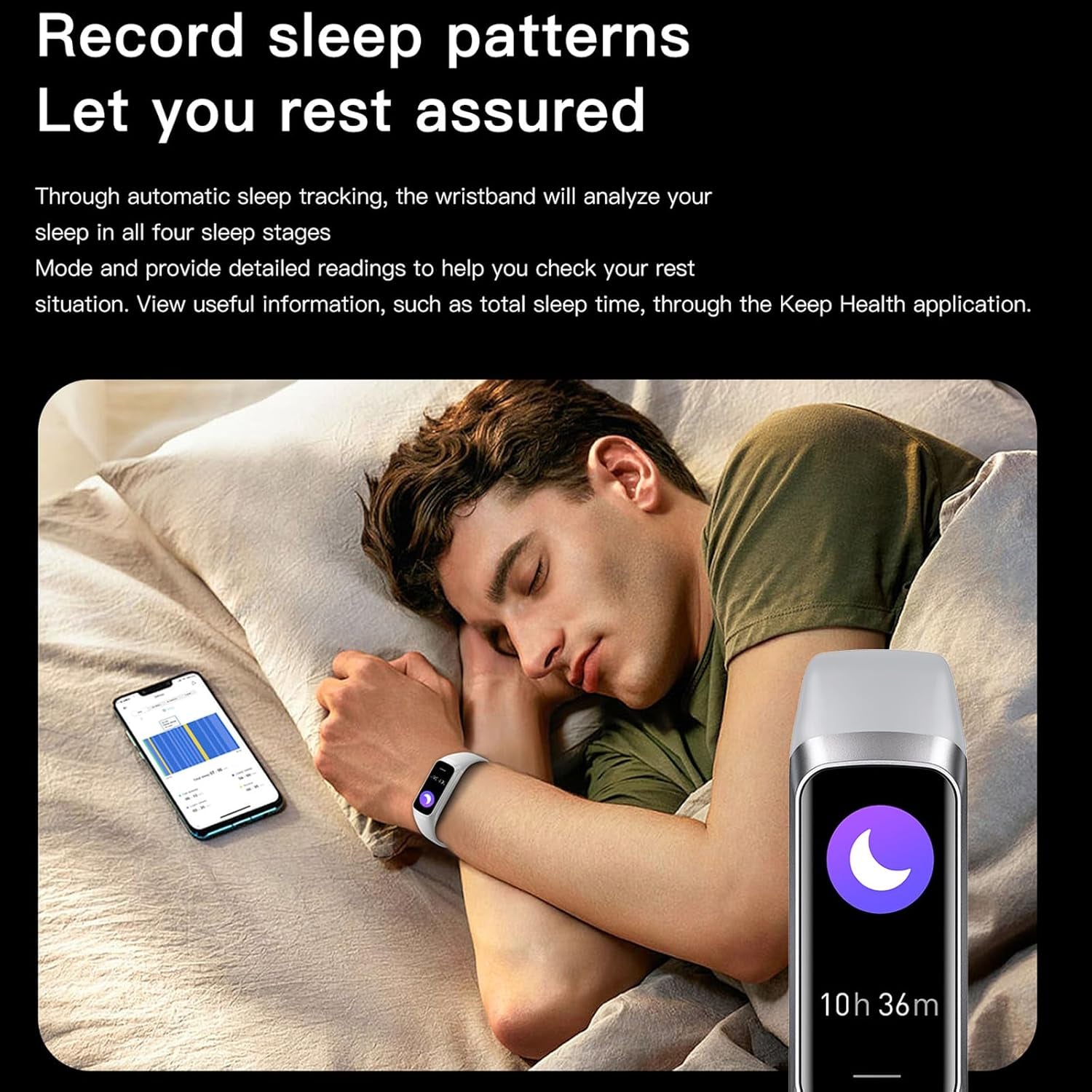 Amoled Health & Fitness Tracker Watch for Men & Women - Slim & Stylish with 25 Sports Modes, Heart Rate & Blood Pressure Monitor, IP68 Waterproof, Step Counter, Alarm & Timer